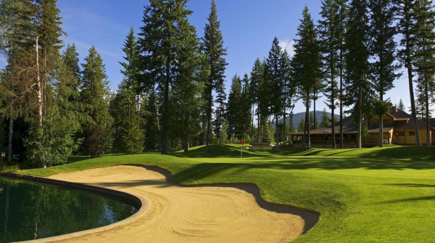 Salmon Arm Golf Club - Hole 18