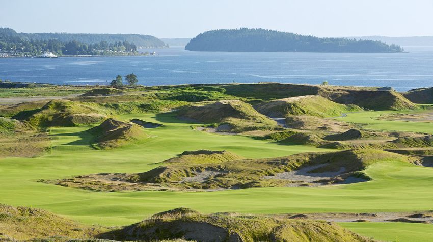 Chambers Bay Golf Course - Seattle golf packages