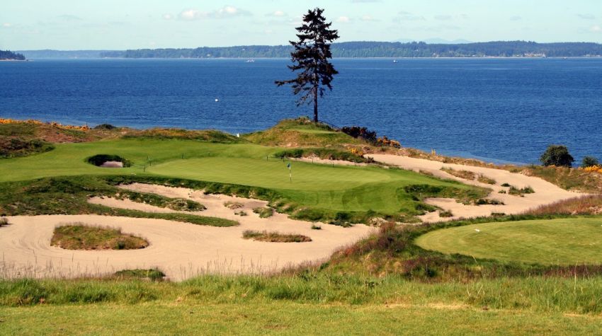 Chambers Bay Golf Course - Seattle golf packages