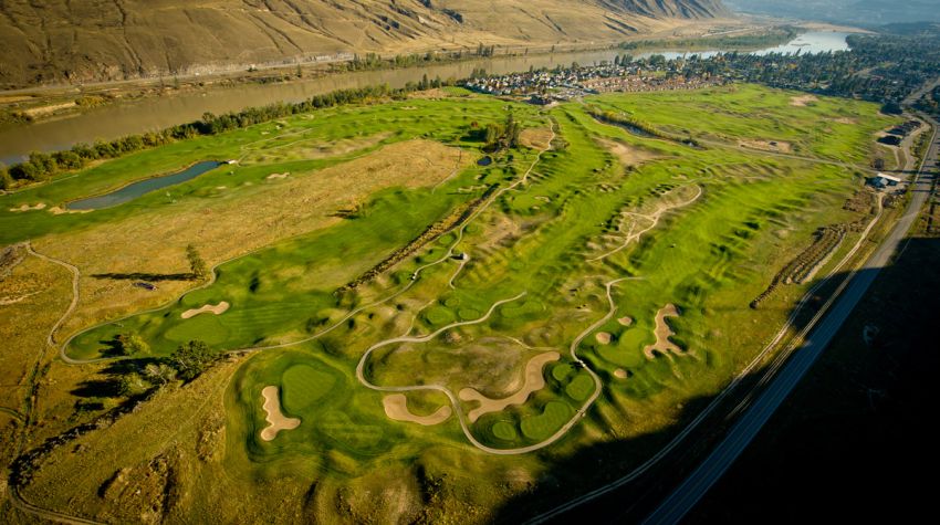 The Dunes at Kamloops - aerial photo