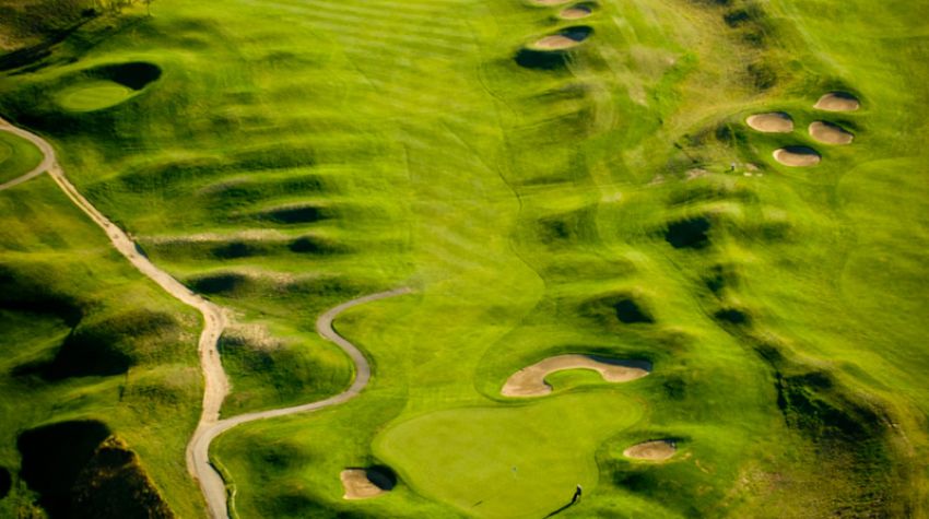 The Dunes at Kamloops - aerial photo