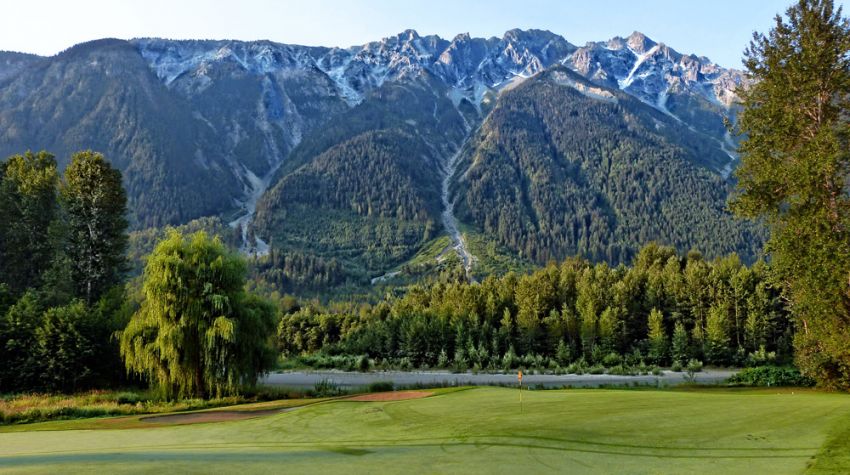 Big Sky Golf Club - Pemberton BC - Mount Currie in the background