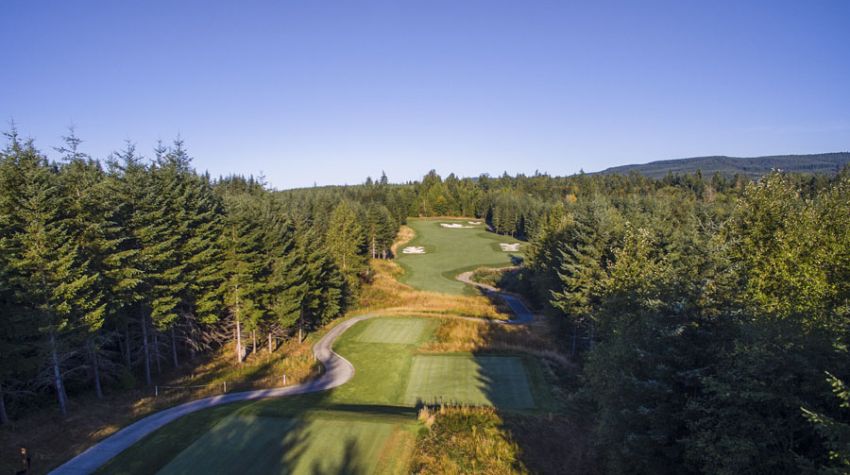 Salish Cliffs Golf Club - Washington State golf packages