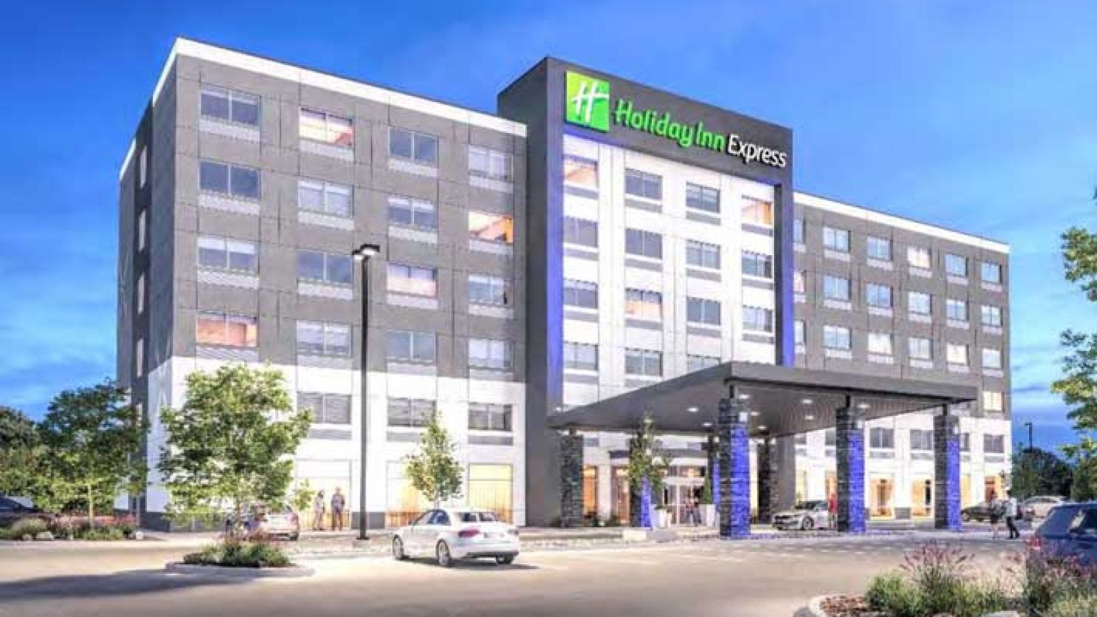 New Holiday Inn Express Kelowna - East rendering