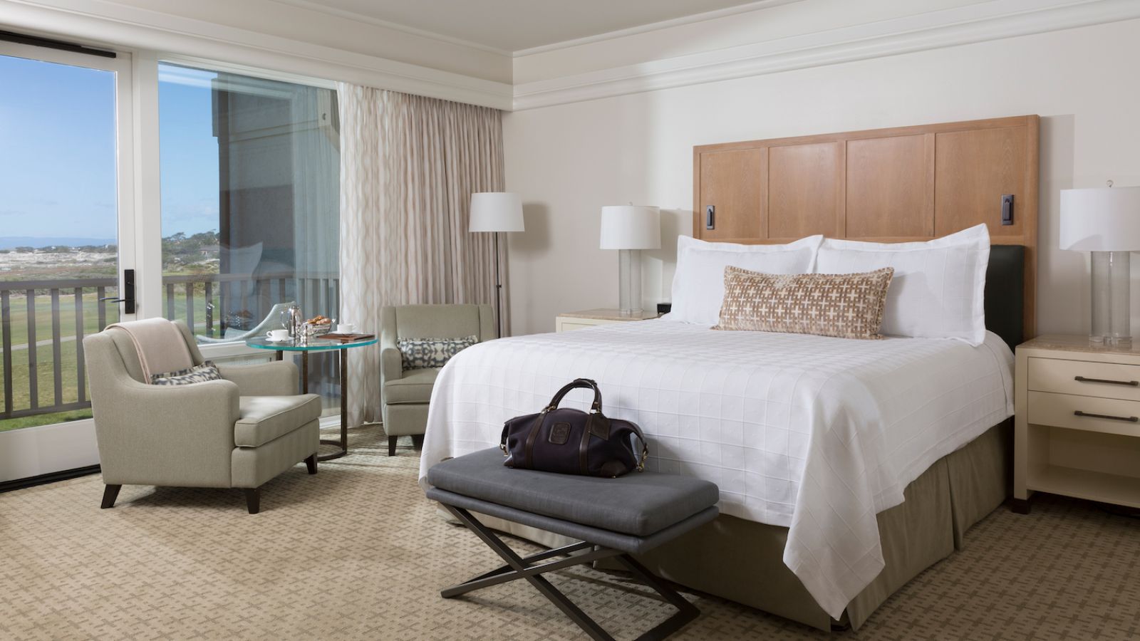 The Inn at Spanish Bay ™Renovated Ocean View Room - Pebble Beach Resorts®  © Noah Webb