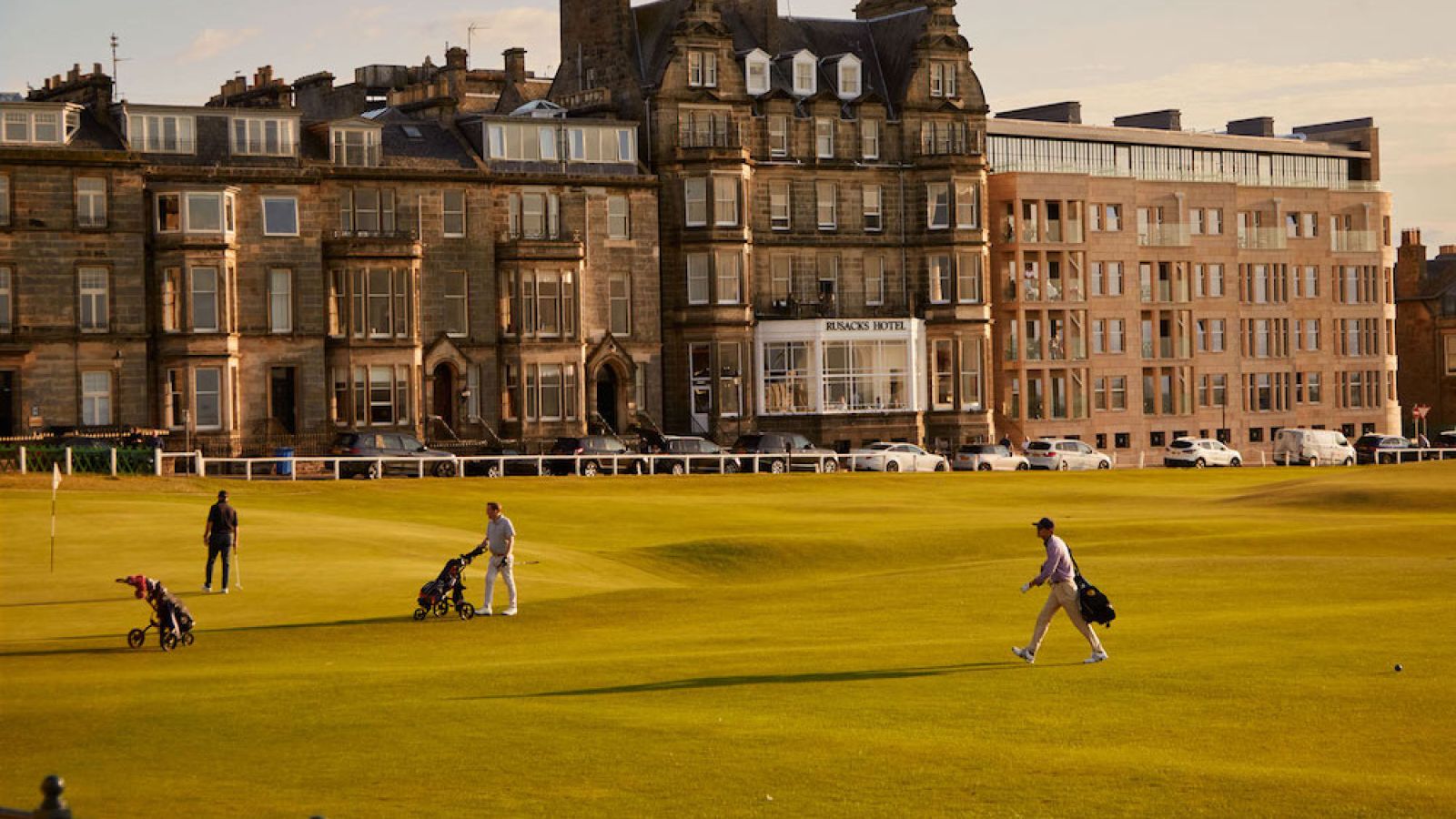 Rusacks Hotel - rear exterior hotel view and 18th green