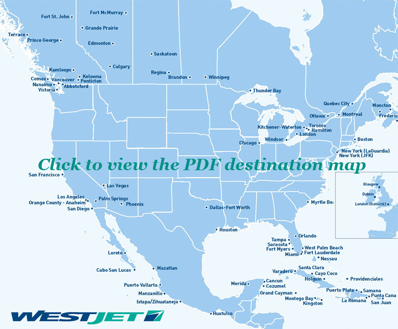 WestJet flights and WestJet Vacations by BCgolfguide